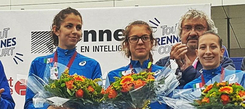 08/10/2017 FANTASTICO ESORDIO IN AZZURRO PER REBECCA